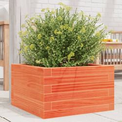 Vidaxl - Fioriera Giardino Marrone Cera 40x40x23 cm Legno Massello Pino 551142
