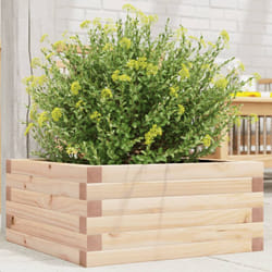 Fioriera da Giardino 50x50x23 cm in Legno Massello di Pino vidaXL402473