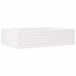 VidaXL 847234 fioriera Pino Bianco - Vista aggiuntiva 7