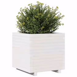 VidaXL 847354 fioriera Pino Bianco - Vista aggiuntiva 4