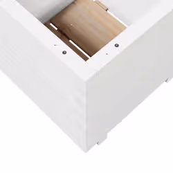 VidaXL 847354 fioriera Pino Bianco - Vista aggiuntiva 7