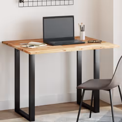 Utilizzate questa scrivania in legno per rinnovare la vostra scrivania. È un'ottima soluzione per sostituire i tavoli in un a ...
