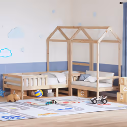 VidaXL 3282171 lettino per bambini Legno