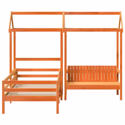 VidaXL 3282173 lettino per bambini Marrone Legno - Vista aggiuntiva 6