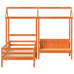 VidaXL 3282176 lettino per bambini Marrone Legno - Vista aggiuntiva 5