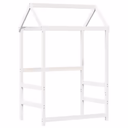 VidaXL 3282178 lettino per bambini Bianco Legno