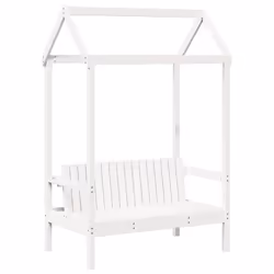 VidaXL 3282178 lettino per bambini Bianco Legno - Vista aggiuntiva 4