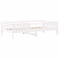 VidaXL 3282178 lettino per bambini Bianco Legno - Vista aggiuntiva 6