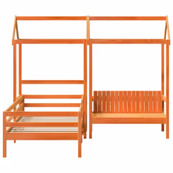 VidaXL 3282179 lettino per bambini Marrone Legno - Vista aggiuntiva 6