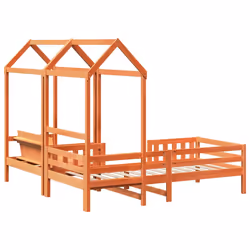 VidaXL 3282182 lettino per bambini Marrone Legno - Vista aggiuntiva 8