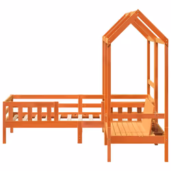VidaXL 3282185 lettino per bambini Marrone Legno - Vista aggiuntiva 8