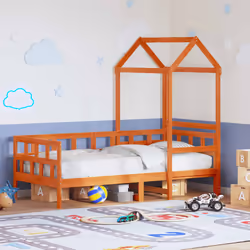VidaXL 3282236 lettino per bambini Marrone Legno