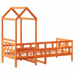VidaXL 3282236 lettino per bambini Marrone Legno - Vista aggiuntiva 7