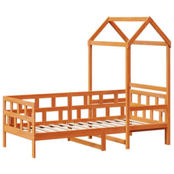 VidaXL 3282239 lettino per bambini Marrone Legno