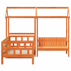 VidaXL 3282245 lettino per bambini Marrone Legno - Vista aggiuntiva 3