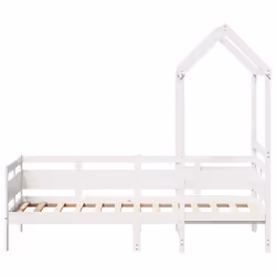 VidaXL 3282291 divano Divano letto Bianco - Vista aggiuntiva 4