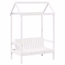 VidaXL 3282297 lettino per bambini Bianco Legno - Vista aggiuntiva 5