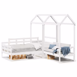 VidaXL 3282311, Bianco, Legno, 90 x 190 mm, 1 pz