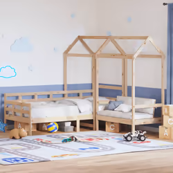 VidaXL 3282330 lettino per bambini Legno