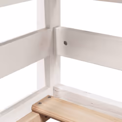 VidaXL 3282391 lettino per bambini Bianco Legno - Vista aggiuntiva 7