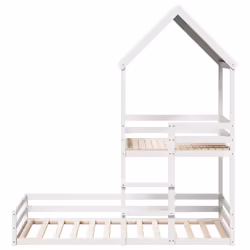 VidaXL 3282394 lettino per bambini Bianco Legno - Vista aggiuntiva 3