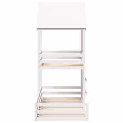 VidaXL 3282394 lettino per bambini Bianco Legno - Vista aggiuntiva 4