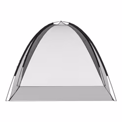 VidaXL 4010044 zanzariera da campeggio Zanzariera a piramide Nero - Vista aggiuntiva 3