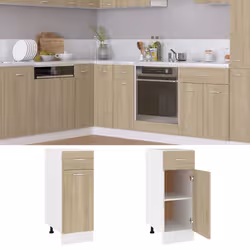 VidaXL 847493 credenza e mobile per stanza da pranzo - Vista aggiuntiva 2