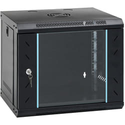 Vidaxl - Armadietto di Rete a Parete 9U da 19 IP20 53x40x45 cm Nero
