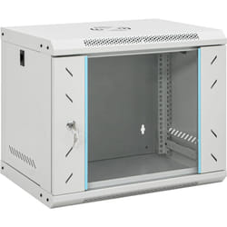 Vidaxl - Armadietto di Rete a Parete 9U da 19' IP20 53x40x45 cm