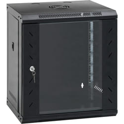Vidaxl - Armadietto di Rete a Parete 12U da 19 IP20 53x40x60 cm Nero