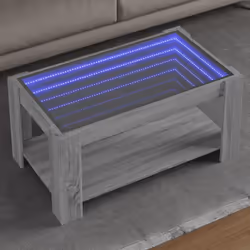 L'esclusivo tavolino da salotto con lo specchio a LED Infinity è adatto a diversi luoghi. È un tavolino indispensabile in cas ...