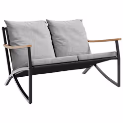 VidaXL 3283637 set mobili da esterno Grigio chiaro - Vista aggiuntiva 3