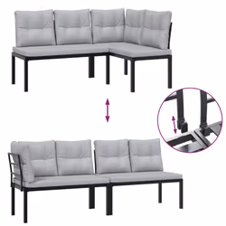 VidaXL 3283662 set mobili da esterno - Vista aggiuntiva 5
