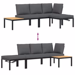 VidaXL 3283680 set mobili da esterno - Vista aggiuntiva 6