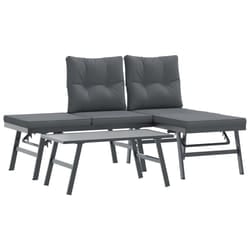 VidaXL 3283710 set mobili da esterno Antracite
