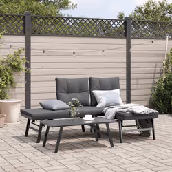 VidaXL 3283710 set mobili da esterno Antracite - Vista aggiuntiva 2