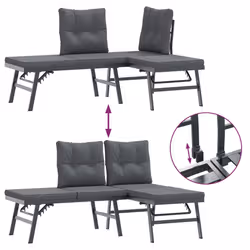 VidaXL 3283710 set mobili da esterno Antracite - Vista aggiuntiva 6