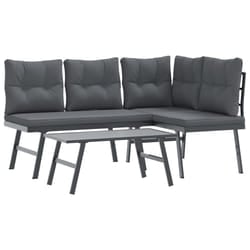 VidaXL 3283711 set mobili da esterno Antracite