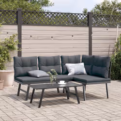 VidaXL 3283711 set mobili da esterno Antracite - Vista aggiuntiva 2