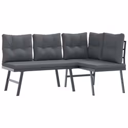 VidaXL 3283711 set mobili da esterno Antracite - Vista aggiuntiva 3