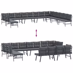 VidaXL 3283737 set mobili da esterno - Vista aggiuntiva 8