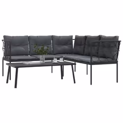VidaXL 3283747 set mobili da esterno - Vista aggiuntiva 4