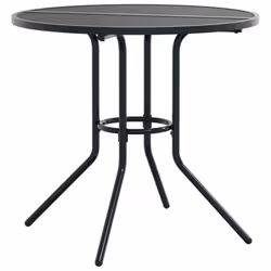 VidaXL 3283760 sedia da esterno Acciaio galvanizzato Antracite - Vista aggiuntiva 3