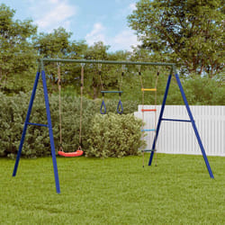 Set Gioco da Esterno con Altalena,Trapezio e Scala Vidaxl