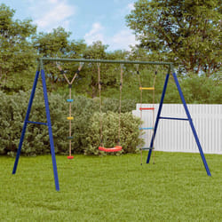 Set Gioco da Esterno con Altalena Scala e Altalena a Disco Vidaxl 424613