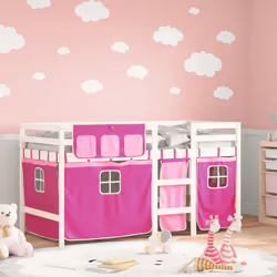 VidaXL 3283822 lettino per bambini Rosa Poliestere