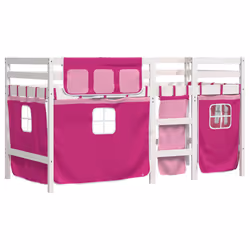VidaXL 3283822 lettino per bambini Rosa Poliestere