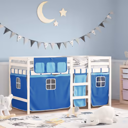 VidaXL 3283830 lettino per bambini Blu Poliestere