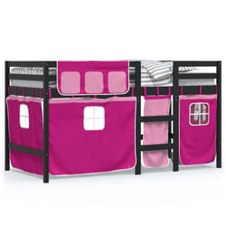 VidaXL 3283834 lettino per bambini Rosa Poliestere